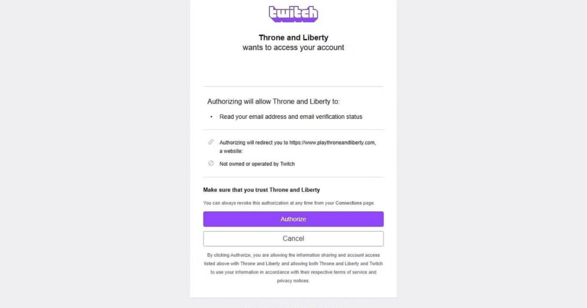 Throne and Liberty Twitch Drops - What is it & How to get it