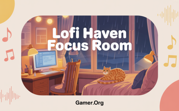 Lofi Haven productivity game review: does this cozy study room keep you on task